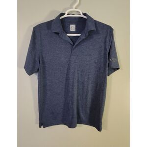 Callaway Mens Opti-Dri Blue Golf Polo Shirt Size L